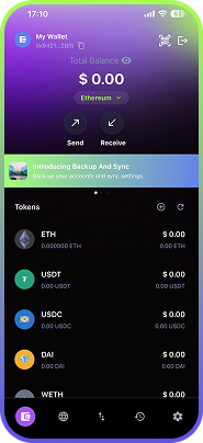 SourceLess Wallet dApp browser